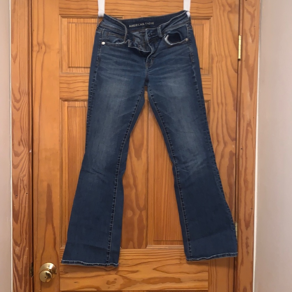American Eagle Super Stretch Kick Boot Jeans